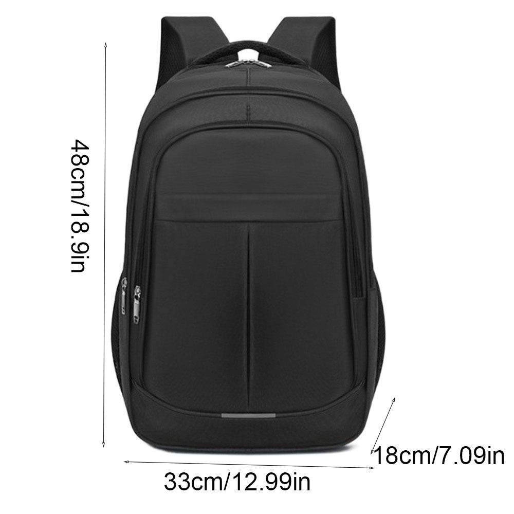 Large Capacity Student School Bags Solid Color Men Laptop Backpack Men Business Backpack  Sports