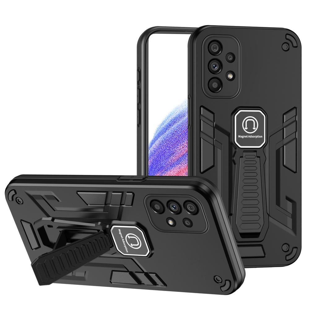 Für Samsung Galaxy A53 5G Handyhülle TPU+ PC Robuste Schale Unterstützung Magnetische Halterung