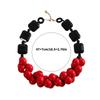 Bohemian Beaded Necklace Retro Multilayer Ethnic Jewelry Portable Resin Festival Accessory for Women