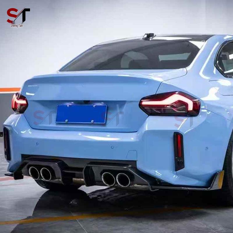 BMW M2 G87 Carbon Fiber Rear Diffuser & Spoiler Kit (2023+)