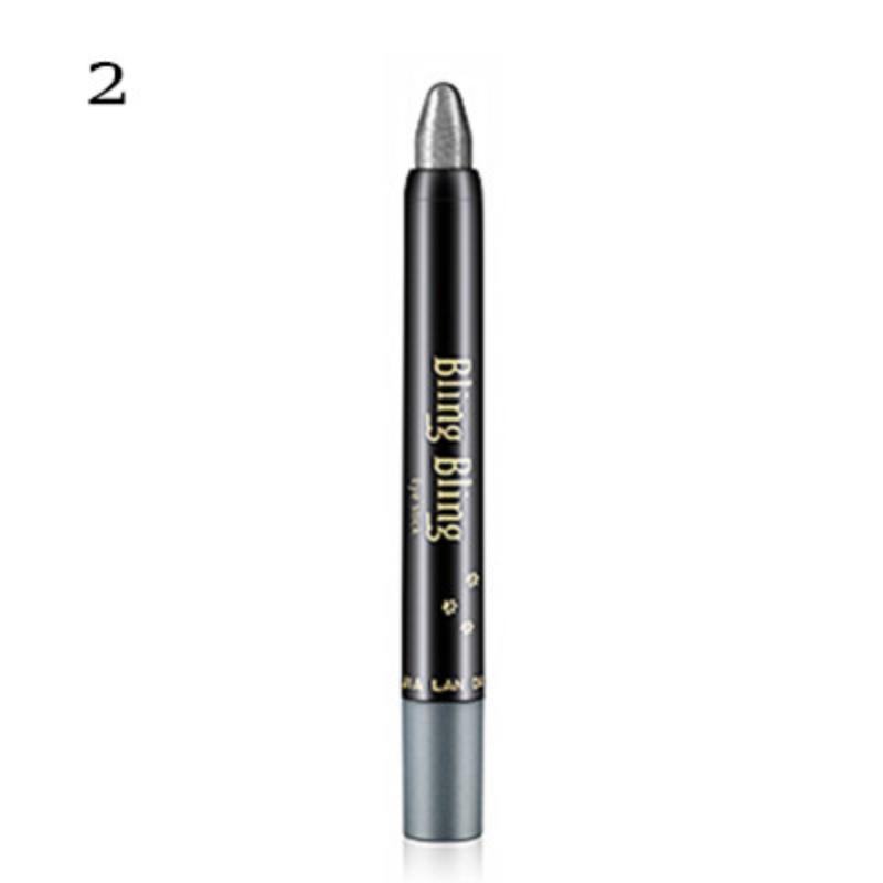 Bâton de crayon de fard à paupières nacré imperméable, 15 couleurs, paillettes durables, stylo d'ombre à paupières scintillant, Eyeliner, outils de maquillage pour les yeux