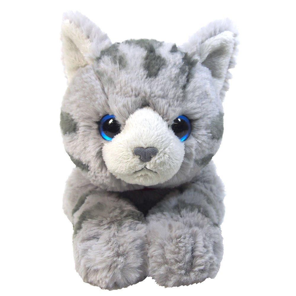 Sun Lemon Lap Cat Plush Toy Medium Gray