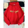 Hoodies Women's Two Hands And a Cigarette Graphic Print Hoodiest Thirteen Colors Harajukua Style Casual Top Women Street Style