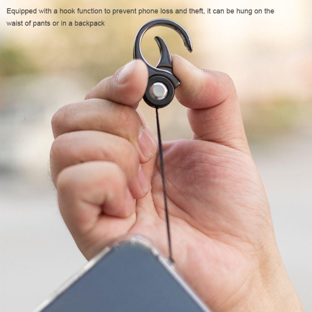 Zinc Alloy Mobile Phone Anti-Loss Hook Versatile Phone Hanging Ornament Personal Decoration