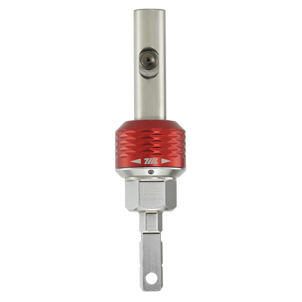 711L Inline Ratchet Driver FL | Compatible with Leatherman | 1/4" & 14mm Tools | High Torque, Heavy-Duty Professional Ratchet Driver