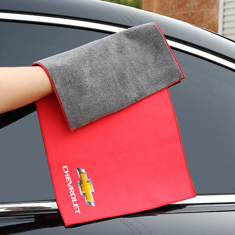 Měkký kartáč na čištění auta Ručník na mytí auta Utěrka z mikrovlákna Čisticí hadřík Autodoplňky Pro Chevrolet Cruze Malibu Sail Spark Captiva Equinox Trax AVEO Lova