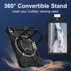 Tablet Case For Xiaomi Redmi Pad 2 Pro Silicone + PC Hand Grip Kickstand Cover with Shoulder Strap