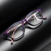 Ultralight Fashion Multifocal Reading Glasses: Dual-Use for Distance & Near, Anti-Blue Light, Stylish for Seniors.
