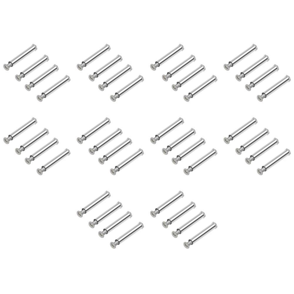 5/10Set 4Pcs/Set Fixing Chassis Fan Screws Quieter Operation Cooling Fan Mount Nut Screws Enhanced Stability for PC Case Fan