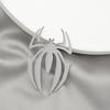 Cross-Border Stainless Steel Butterfly and Spider Brooch - Cold Style Suit Accessory