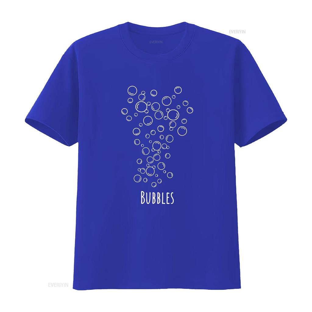 Bubbles funny bubble design T Shirt vintage Washed fashion Stretched Unisex Slightly homme Casual Stylish Comfortable Soft