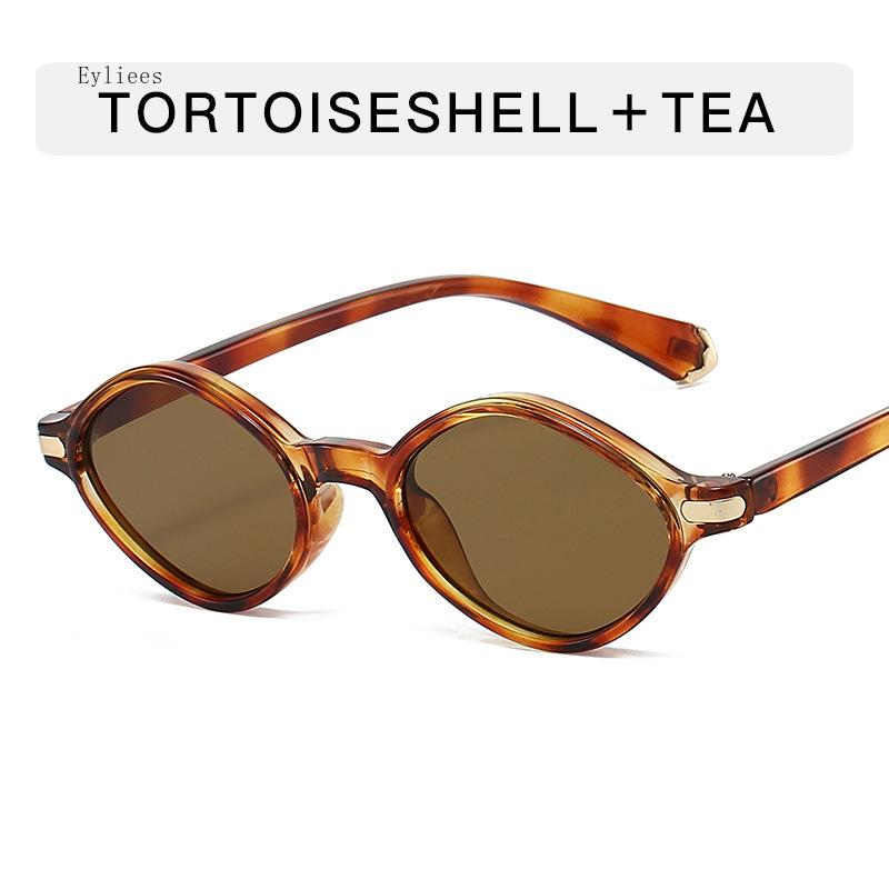 New Polygonal Small Frame Sunglasses Irregular Men's Women's Trendy Fashion Sunscreen Travel Sunglasses Lentes De Sol Hombre