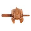Thailand Wooden Frog Traditional Craft Feng Shui Lucky Frog Croaking Musical Instrument Home Desk Decoration