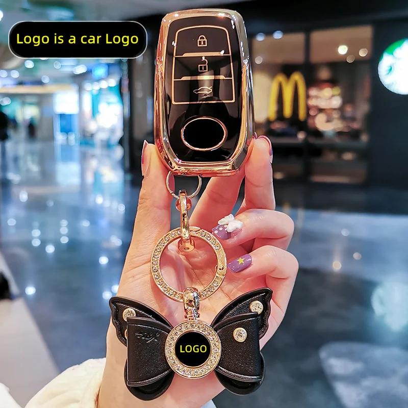 

TPU Car Remote Key Case Cover Protect Shell Bag For Toyota Land Cruiser Prado Crown TLK Yaris Cross Hilux Innova Fortuner Camry