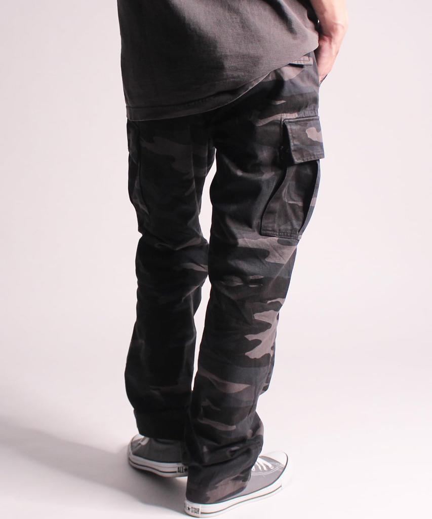 AVIREX BASIC FATIGUE PANTS 6126129 7832910002 men's M 814 GREY/CAMO