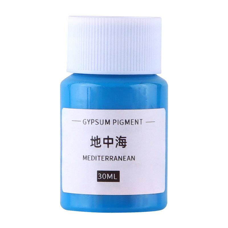 30ml Gipsfarbe Stabile Farbe Nicht leicht verblassend für DIY Handwerksproduktion Duftstein Wanddekoration