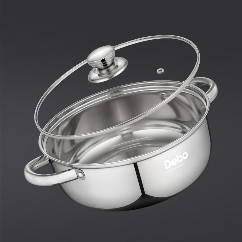 Debo 26cm Keqi Edelstahl Suppentopf