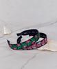 Maia Pink Vine Headband P-Green
