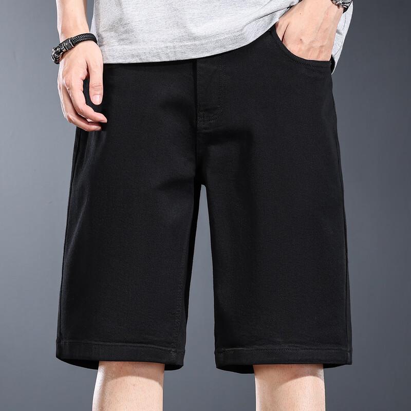 Men s Stretch Lyocell Denim Shorts & Capris 36