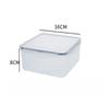Kitchen Refrigerator Preservation Box, Household Square Plastic Box, Food Storage and Sealing Box
