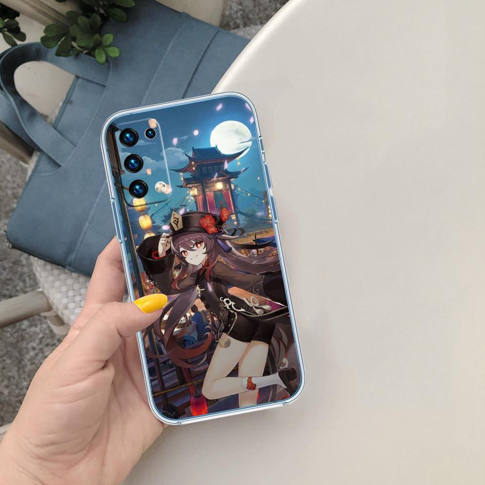HK36 Genshin Impact Phone Case for Motorola Moto Edge 20 30 40 50 S30 Fusion Ultra Pro Neo Lite + G200 G23