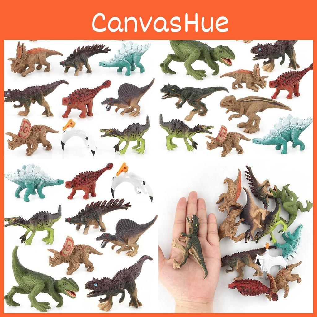 Miniature Tyrannosaurus Dinosaur Models Set Kids Learning Play Collection And