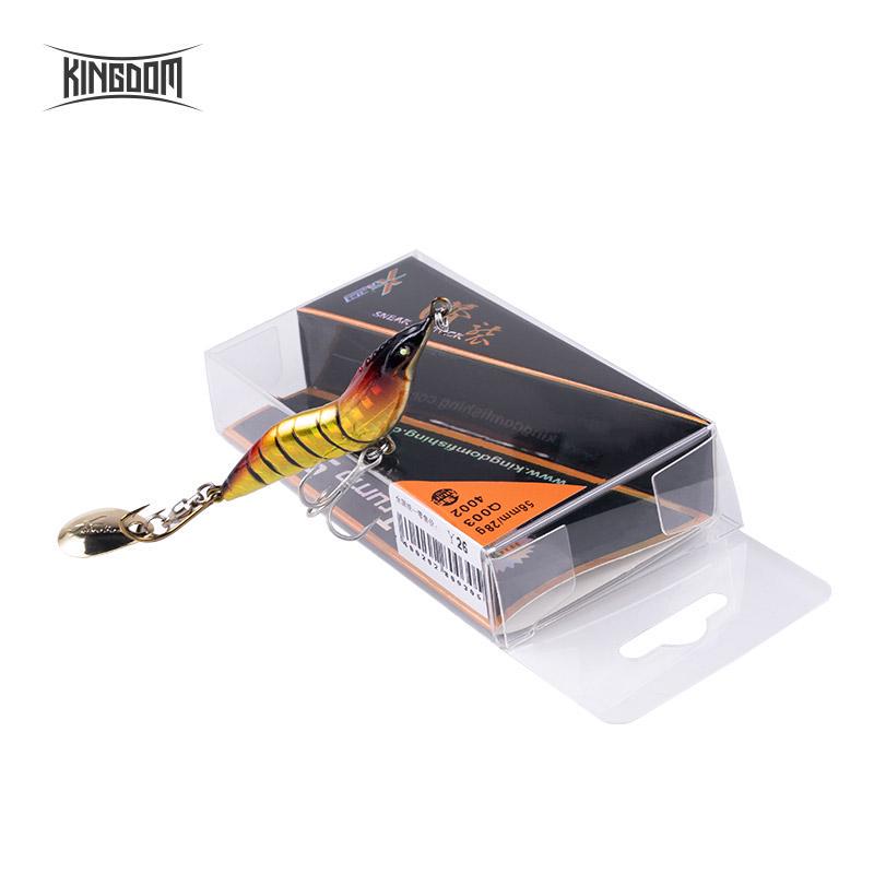 Kingdom Simulation Shrimp Fishing Lure 8.5g 14g 21g 28g Metal Fishing Spinner Bait Hard Lures China Model 4002