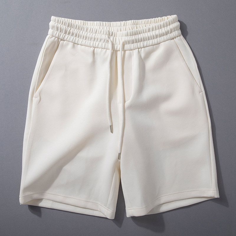 Sports Shorts Men's Summer New Elastic Waist Versatile Middle Pants Blazer Running Loose Straight Five-Point Sweatpants