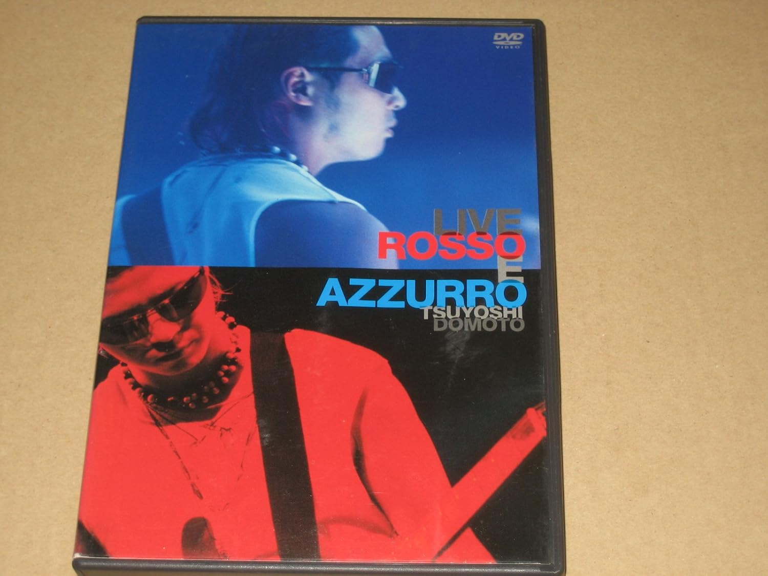 DVD DVD Tsuyoshi Domoto LIVE ROSSO E AZZURR JEBN0012 Japan Music Video Used