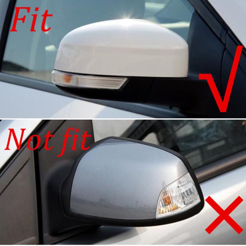 1 pereche capac oglindă laterală pentru mașină pentru Ford Focus MK2 MK3 Mondeo MK4 Carcasă oglindă retrovizoare Accesorii pentru piese auto