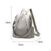 Stylish Women's Backpack with Adjustable Straps and Top Handle