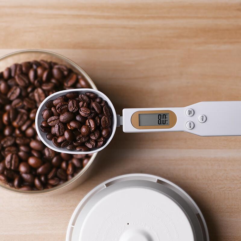 LCD Digital Measurement Adjustable Weighing Spoon Kitchen Scale Electronic Measuring Spoon Coffee Powder Scale Baking Scale