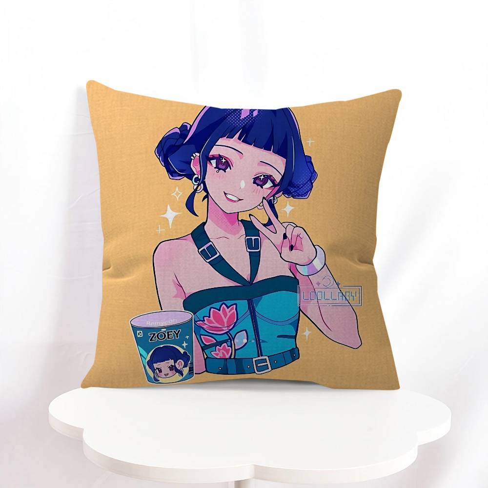 Demon Hunters Personalized Pillow Cover Kids Bedroom Wild Party Decor Pillowcase Kid Birthday Shower Gift