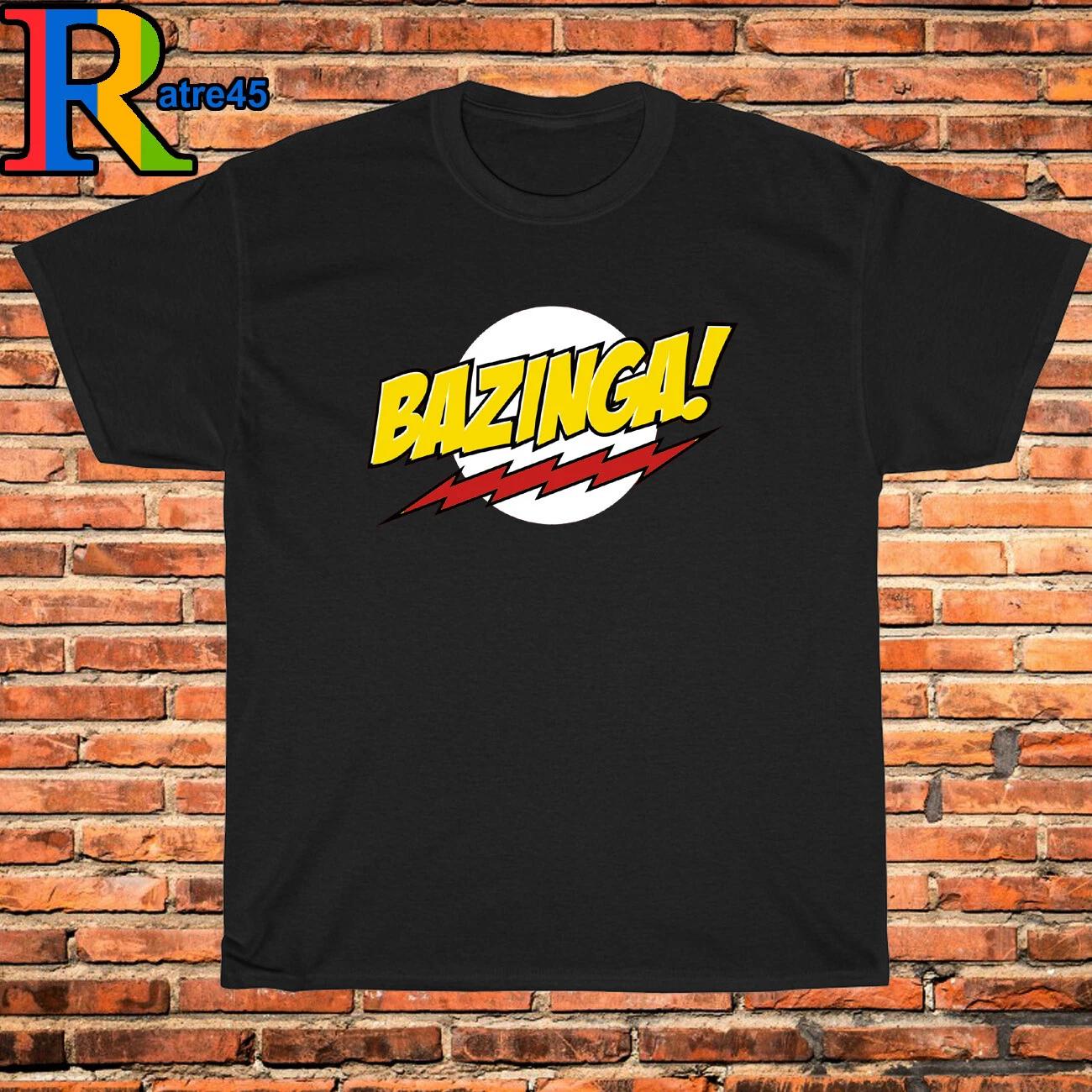 Men s and Women s T-shirts Bazinga L