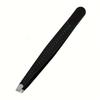 Professional Slanted Precision Tweezers - Heavy-Duty Stainless Steel Non-Slip Grip for Eyebrows Beard False Eyelashes