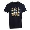 Aquascutum Mens Aldis Checked Logo T-Shirt