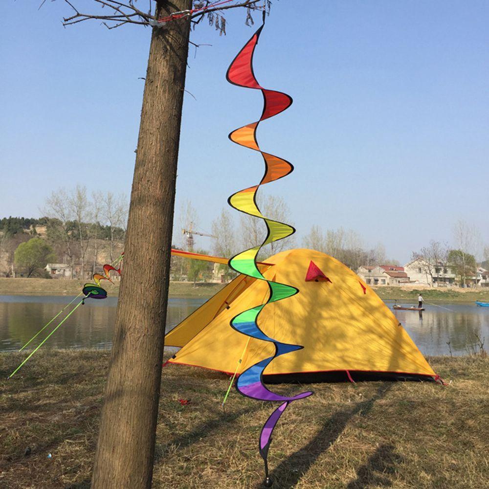 Home Garden Decorations Colorful Pinwheel Spinner Pinwheel Rainbow Windmill Rainbow Wind Spinner