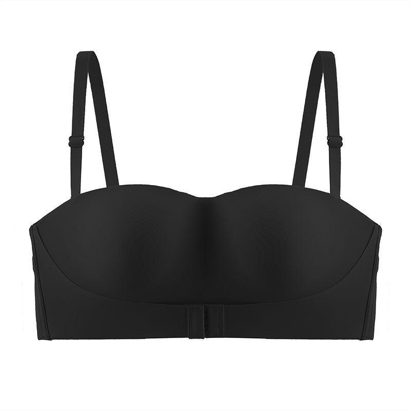 Push Up Bra for Women Seamless With Out Straps Bras Invisible Underwear Comfortable Solid Color Strapless Bralette