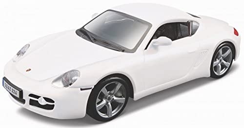 

Bburago 1/32 Scale Porsche Cayman S 2007 (White) Diecast Model Car [Imported]