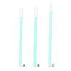 Pack Of 100 Fiber Visual Cleaning Swabs Not Shedding Particle Complimentary Fixed Absorption For / / / Couplings Camera Lens Maintenance Equipment