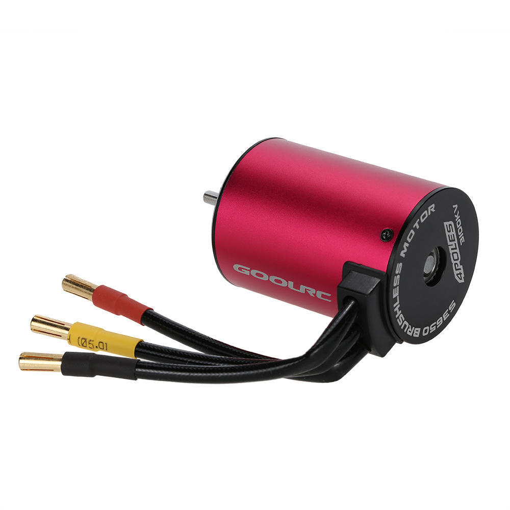 Original GoolRC S3650 3100KV 4 poler børsteløs sensorløs motor for 1/10 RC bil lastebil