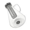 Cold Brew Coffee Maker with Stainless Steel Filter Borosilicate Glass Sealed Cold Brew Coffee Pitcher Jar for Ice