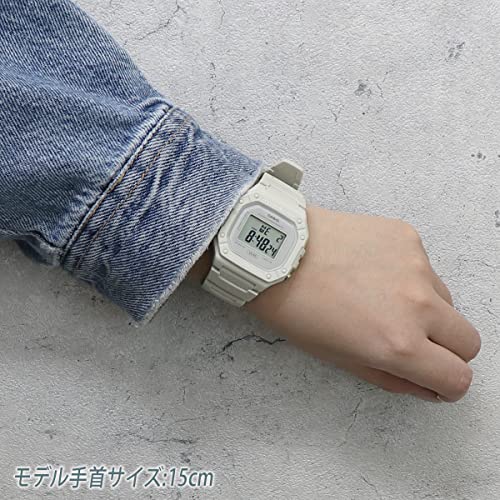 CASIO Casio W-218HC Dull Color Smokey Color Pure Color Thin Lightweight Waterproof Square Digital...