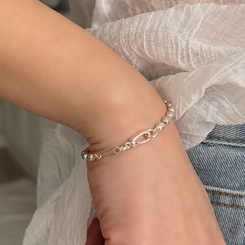 

Melliv Volume Egg Ball Chain Bracelet_mvb19 18cm