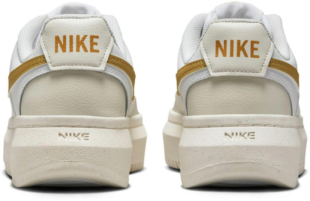 Кроссовки Nike Court Vision Alta Women белый/металлическое золото/светлая кость/парус