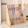 Artistic Jewelry Stand Wooden Log Bracelet Display Organizer Rack