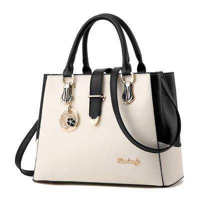 Splicing New Fashion Women's Handbag Atmosphere All-in-one Ladies Single Shoulder Crossbody Middle-aged Mother Bag