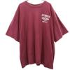 GILDAN Back print STURGIS Short sleeve T-shirt 2XL Bordeaux Bike Big Size Men's Used
