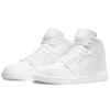 Air Jordan 1 Mid 'Triple White' 2022 Jordan 554724-136