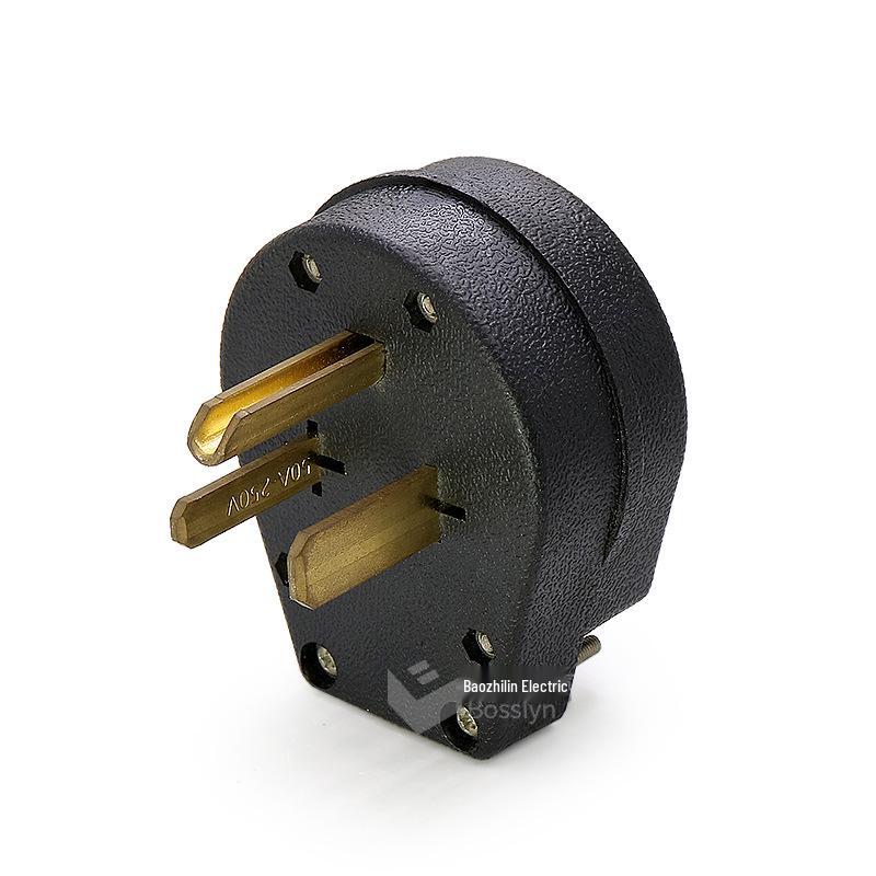In-Stock UL High Power Generator Plug for US/Canada/Japan with US Standard Industrial Plug 50A 250V